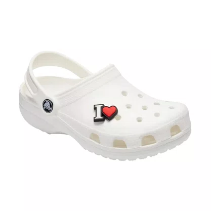 Broche Crocs I Heart Unissex 10007134-9999