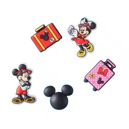 Broche Crocs Mickey Vacation 5 Pcs Unissex 10013564-9999
