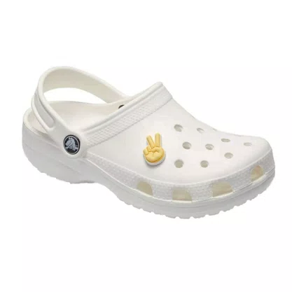 Broche Crocs Peace Hand Sign Unissex 10007207-9999