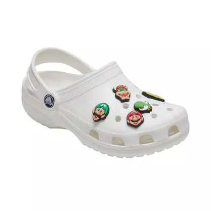 Broche Crocs Super Mario 5 Pcs Unissex 10007701-9999