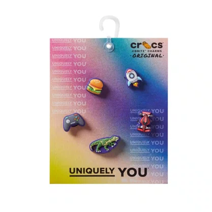 Broche Crocs Tiny Boy Favorites 5 Pcs Unissex 10016345-9999