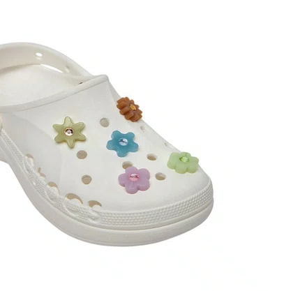 Broche Enlighten Crocs Flower 5 Pcs Unissex 10014693-9999