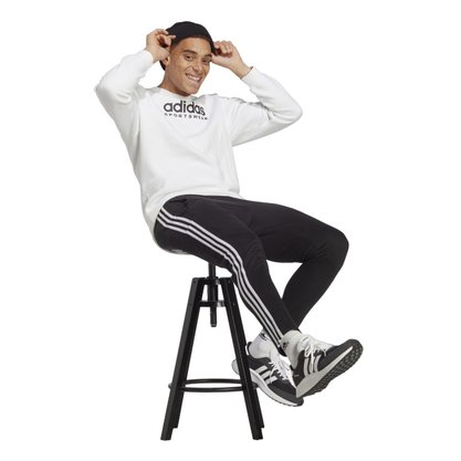 Calça Adidas 3 Stripes Reta Masculina IC0044