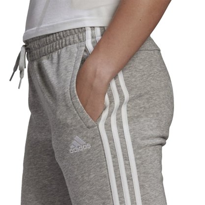 Calça Adidas Essentials Slim 3 Listras Feminina GM8735