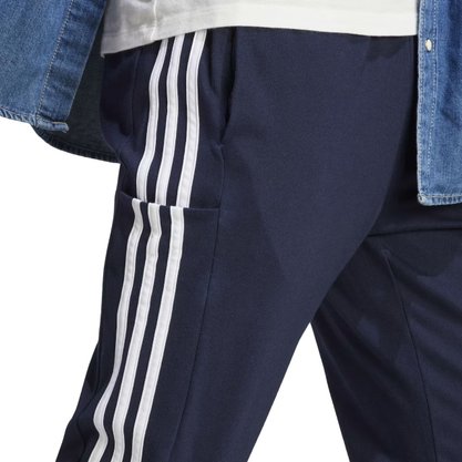 Calça Adidas Essentials Tapered Open 3-Stripes Masc IC0045