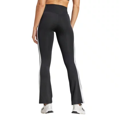 Calça Adidas Flare Optime Essentials 3 Stripes Fem JD6544