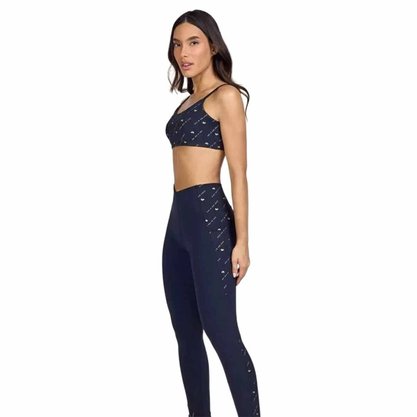 Calça Alto Giro Hyper Glam Sport Wol Feminina 2332304-C0049