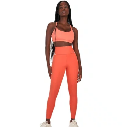Calça Alto Giro Legging Com Bolso Feminina 2431304-C5892