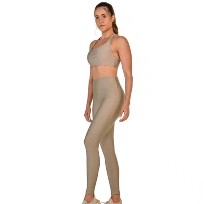 Calça Alto Giro Legging Eterna Shine Feminina 2441302-C5840