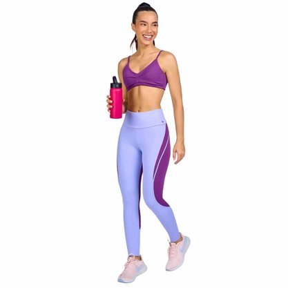 Calça Alto Giro Legging Hyper com Recortes Fem 2331309-C5662