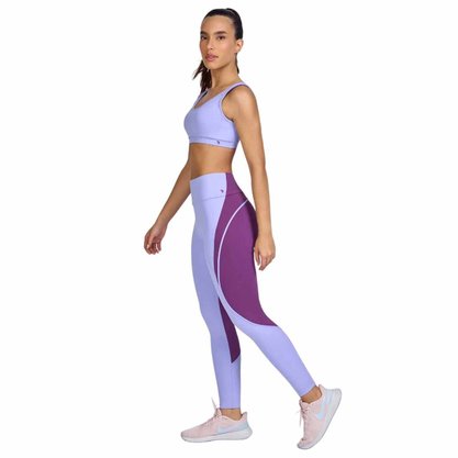 Calça Alto Giro Legging Hyper com Recortes Fem 2331309-C5662