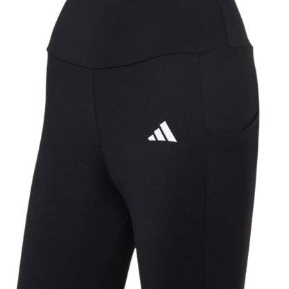 Calça Legging Adidas 3 Listras com Bolso Feminina JW1601