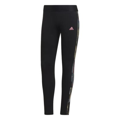 Calça Legging Adidas 3 Listras Feminina HK9683