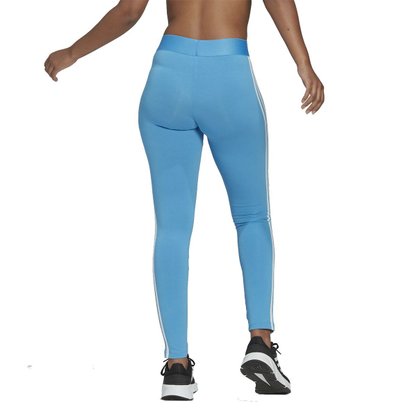 Calça Legging Adidas Essentials 3 Listras Feminina HK9680
