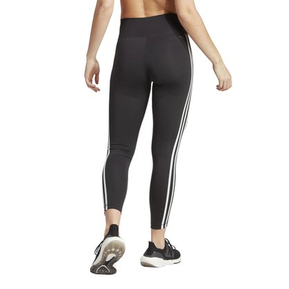 Calça Legging Adidas Essentials 3 Listras Feminina HT5438