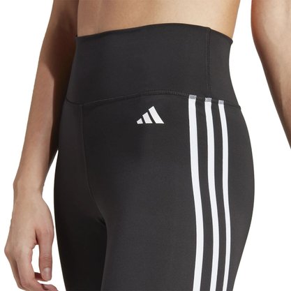Calça Legging Adidas Essentials 3 Listras Feminina HT5438