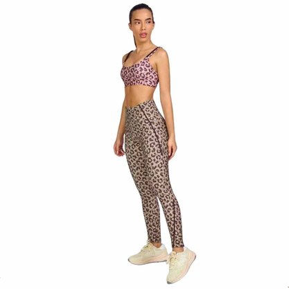 Calça Legging Alto Giro Estampada Galoes Fem 2332306-C3136