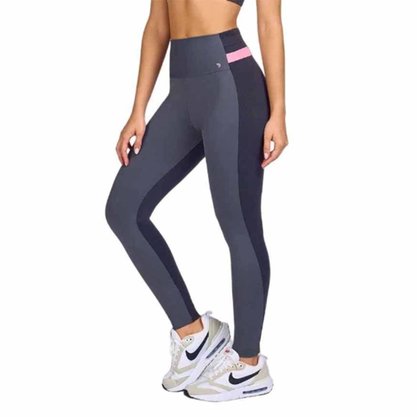 Calça Legging Alto Giro Recorte de Supplex Fem 2332315-C5656