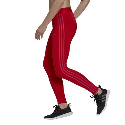 Calça Legging Adidas Essentials 3 Stripes Feminino H07778