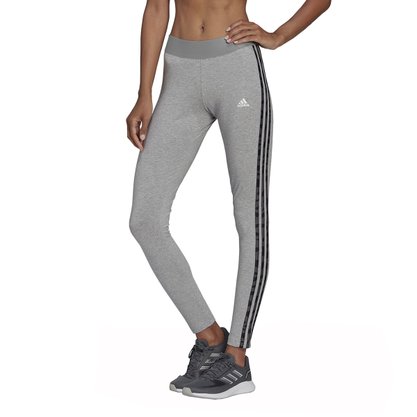 Calça Legging Adidas Essentials 3 Stripes Feminina HE7016