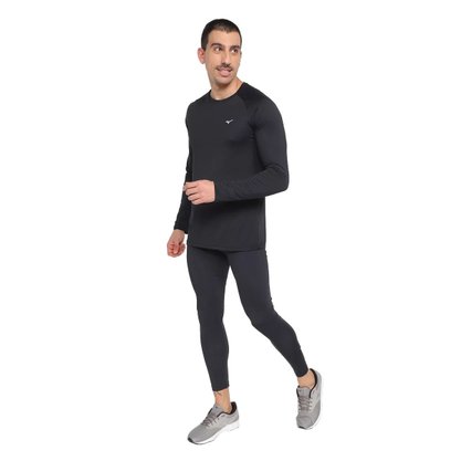 Calça Legging Mizuno Compressão Masculina 4145975-0090