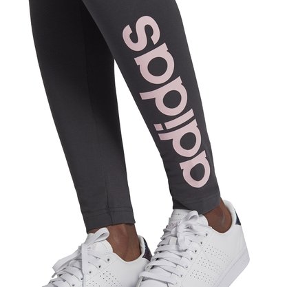 Calça Legging Adidas Logo Linear Feminina GQ9355