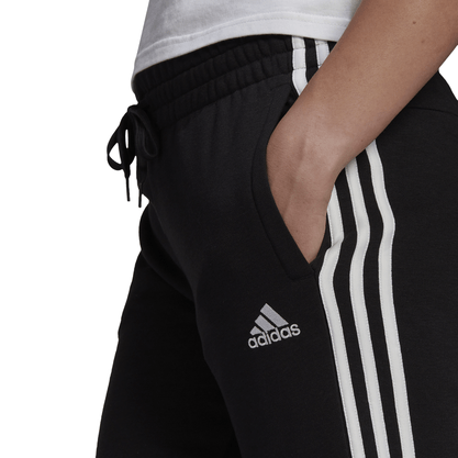 Calça Moletom Adidas Essentials Slim 3S Feminina GM8733