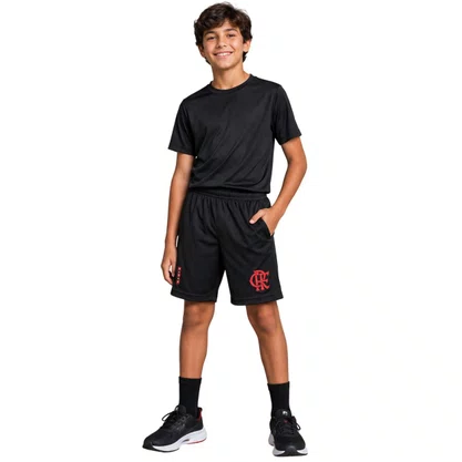 Calção Juvenil Betel Flamengo Nação 8126009-01