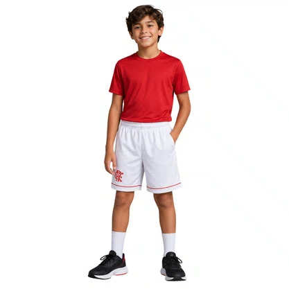 Calção Juvenil Betel Flamengo Nação 8126009-02