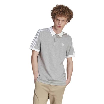 Camisa Adidas Polo 3 Stripes Masculina IL2502