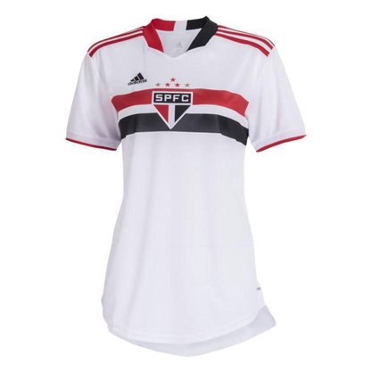 Camisa Adidas São Paulo I 21/22 Torcedor Feminina GK9837