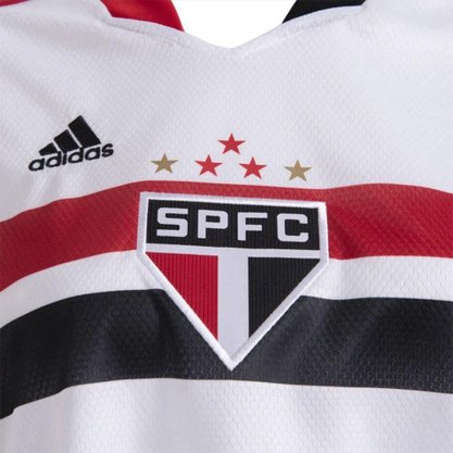 Camisa Adidas São Paulo I 21/22 Torcedor Feminina GK9837