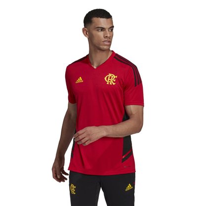 CAMISA ADIDAS TREINO M COMISSAO FLAMENGO 22 HA5409