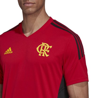CAMISA ADIDAS TREINO M COMISSAO FLAMENGO 22 HA5409