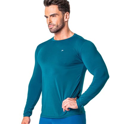 Camiseta Poker Fator de Proteção Comfort UV 50 Masc 04126-AZP