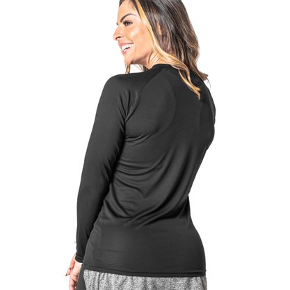 Camiseta Poker Fator de proteção UV 50 M/L Feminina 04053-PPR