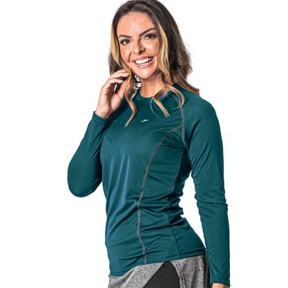 Camiseta Poker Fator De Proteção UV50+ Feminina 04053-APC