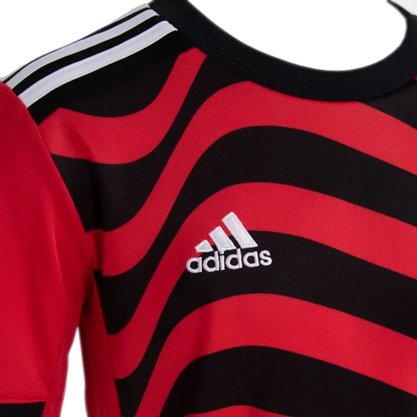 Camisa Adidas Flamengo Juvenil III 22/23 Torcedor HD3789