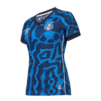 Camisa Grêmio III 21/22 s/n° Torcedor Umbro Fem 1021017-173