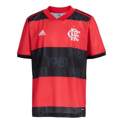 Camisa Infantil Adidas Flamengo I 21/22 Torcedor GG0995