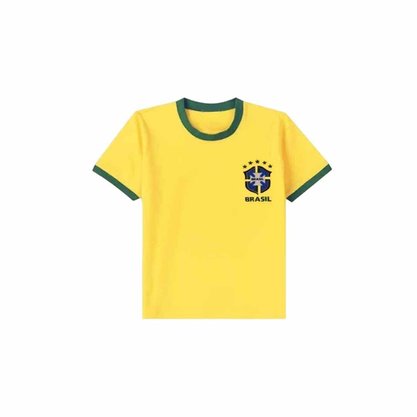 Camisa Infantil Fofuxinhos Brasil 1506-10