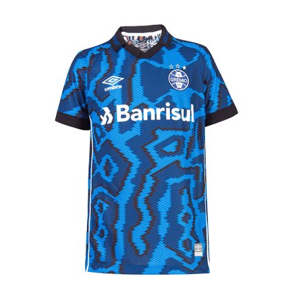 Camisa Infantil Grêmio III 21/22 s/n° Torc Umbro 1021046-173