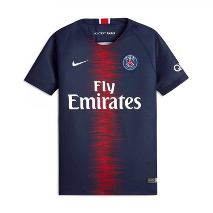 Camisa Infantil Nike PSG I 2018/19 894460-411