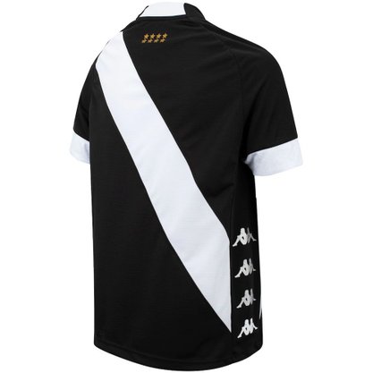 Camisa Kappa Vasco da Gama I 22 Torcedor Juvenil EKVA211912