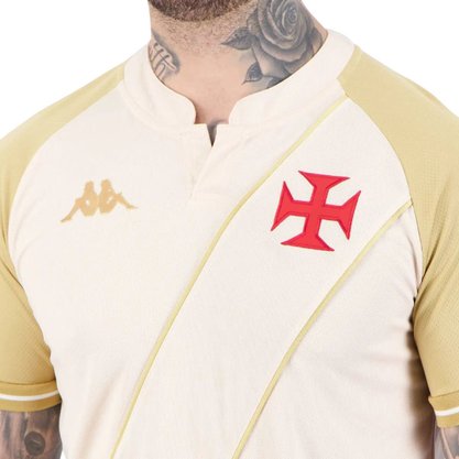 Camiseta Kappa Vasco Da Gama III 24 Masculina EKVA212073