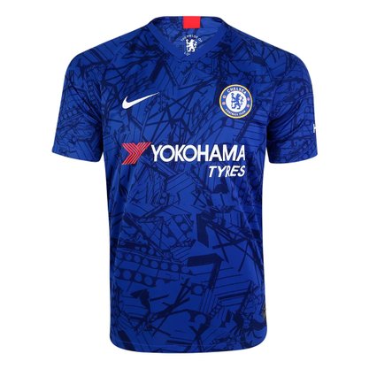 Camisa Nike Chelsea 19/20 S/N Torcedor Infantil AJ5798-495