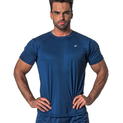 Camiseta Poker Basic Manga Curta Masculina 04113-MR