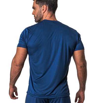 Camiseta Poker Basic Manga Curta Masculina 04113-MR