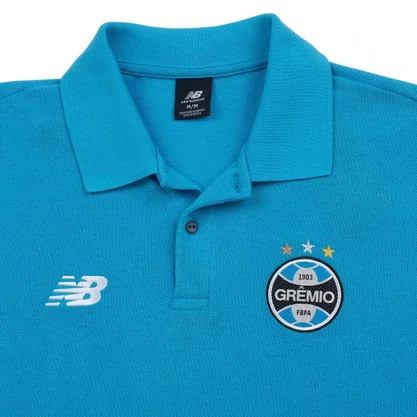 Camisa New Balance Polo Grêmio Viagem 2026 Masc MT831887-CGC