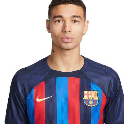 Camiseta Nike Barcelona M/C I 22/23 Torcedor Masc DM1840-452